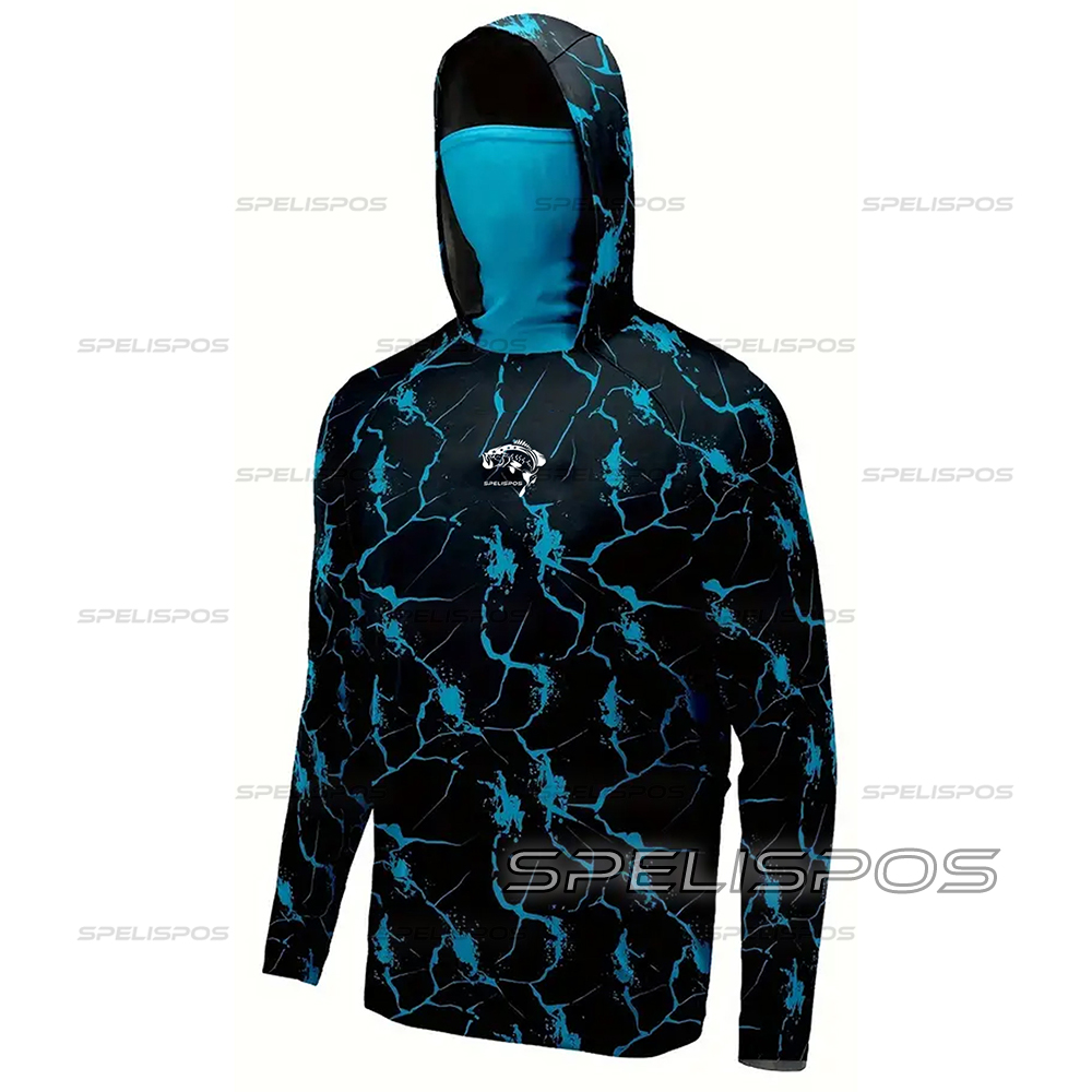 Running Gear Outdoor - Fishing Hood Riding Tops Wear UPF