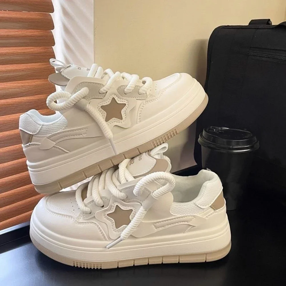 Running Gear Women - Star Walking Sneakers Y2K Platform Shoes