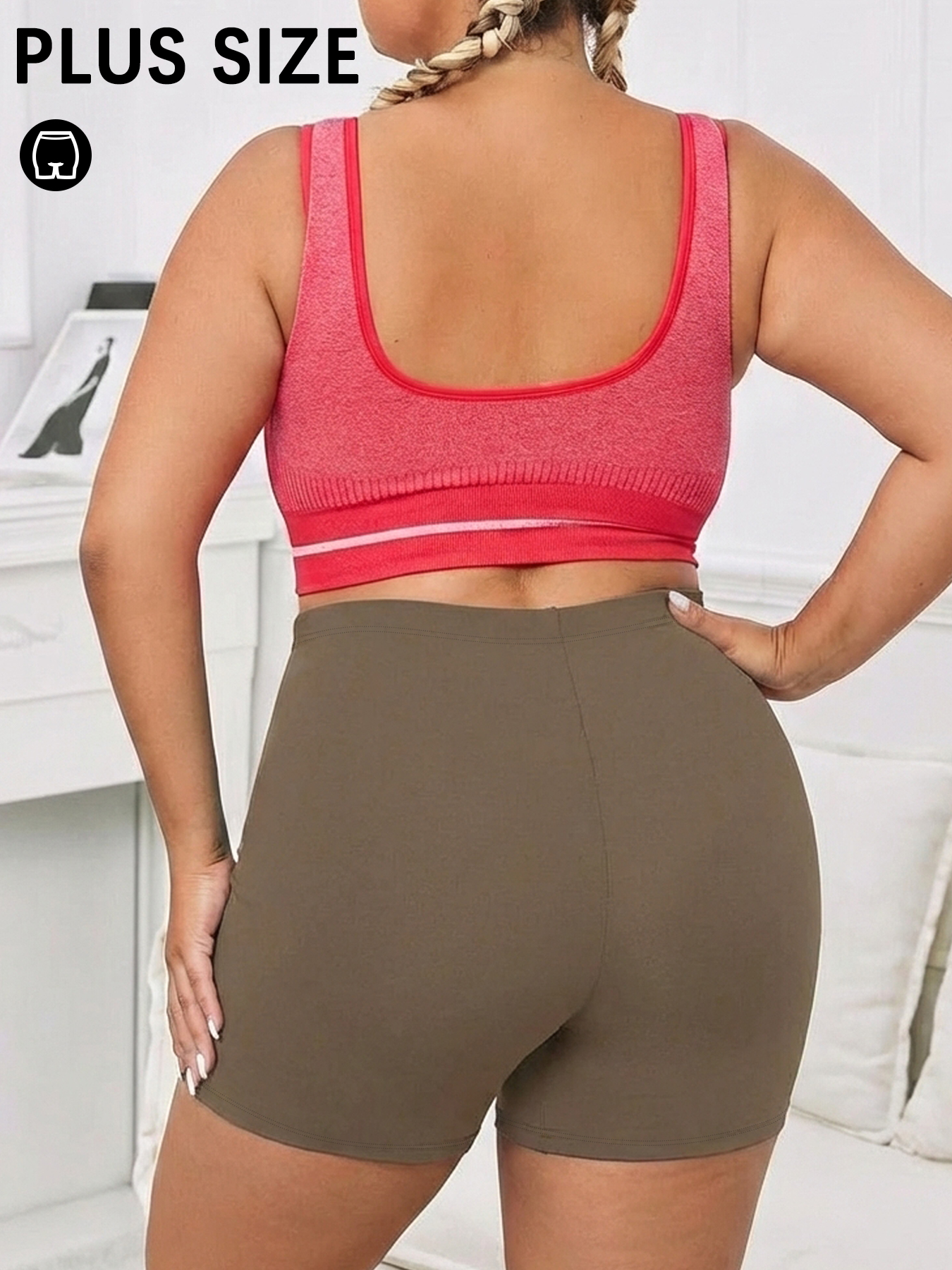 Plus Size Women's High Elastic - Running Gear Women ulasan dan harga