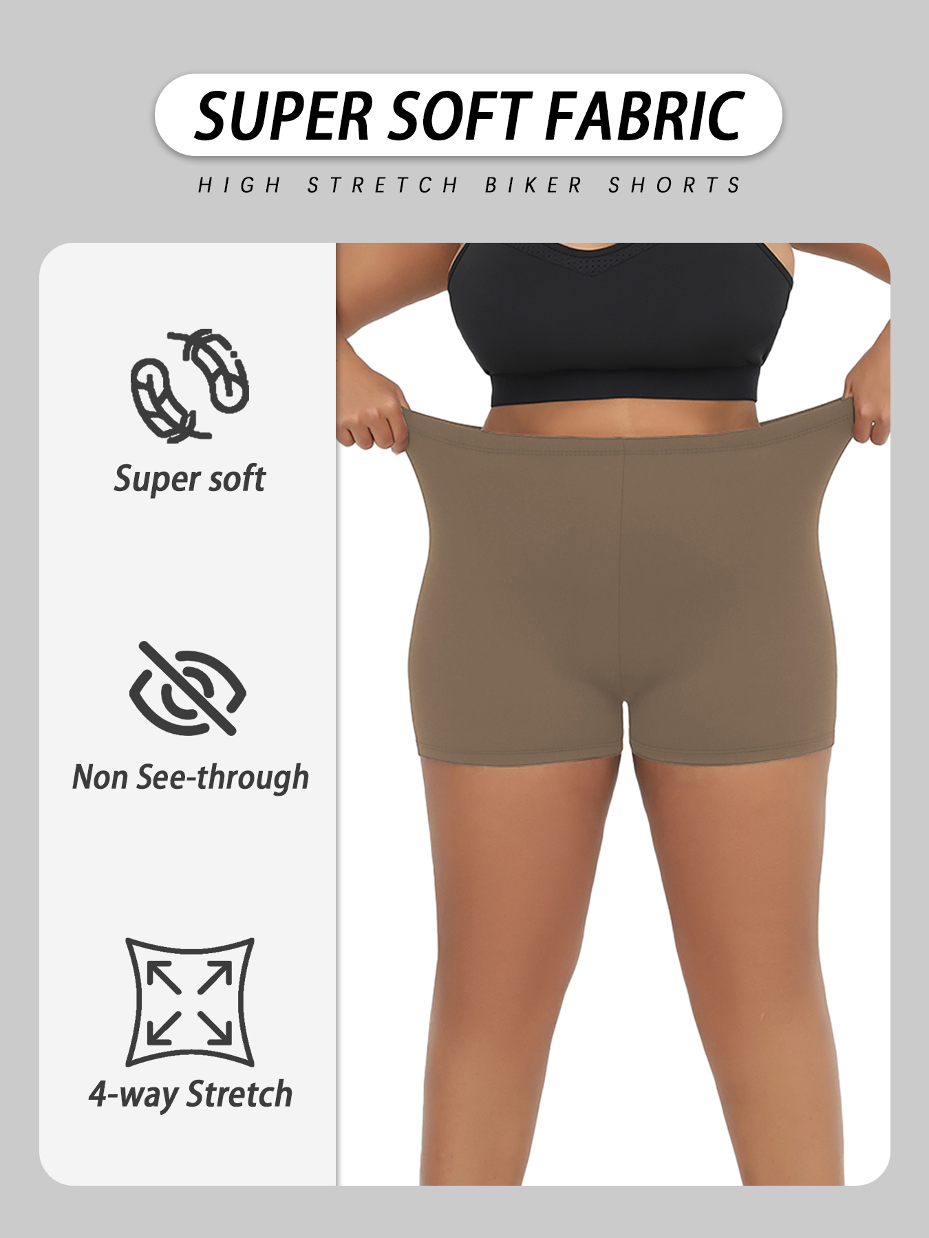 Plus Size Women's High Elastic - Running Gear Women ulasan dan harga