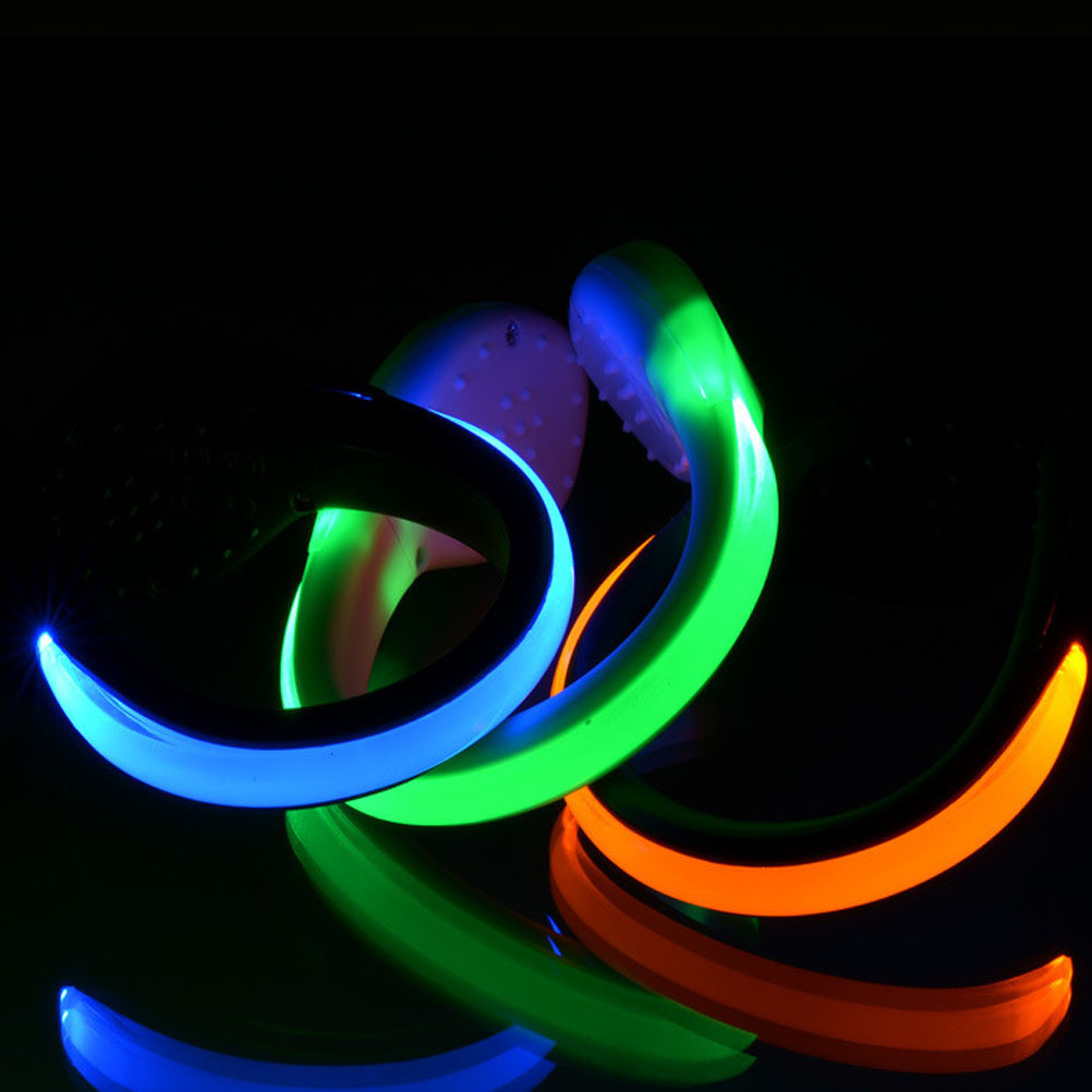 2pcs Shoe Clips Luminous Runni - Running Gear Outdoor ulasan dan harga