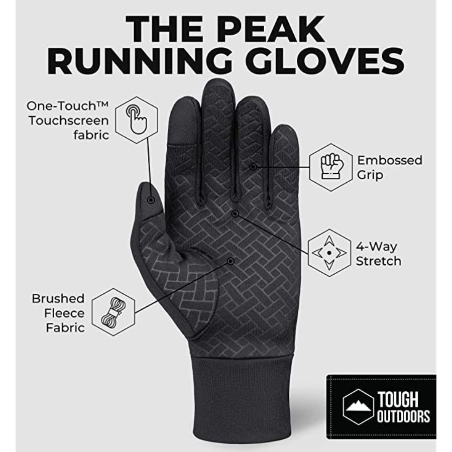 Winter Gloves - Mens Cold Weat - Running Gear Cold Weather Men ulasan dan harga