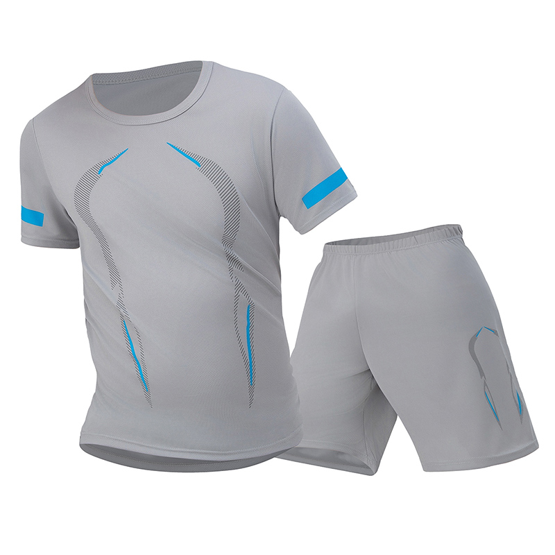 2-Piece Men's Set Summer Youth - Running Gear For Men ulasan dan harga