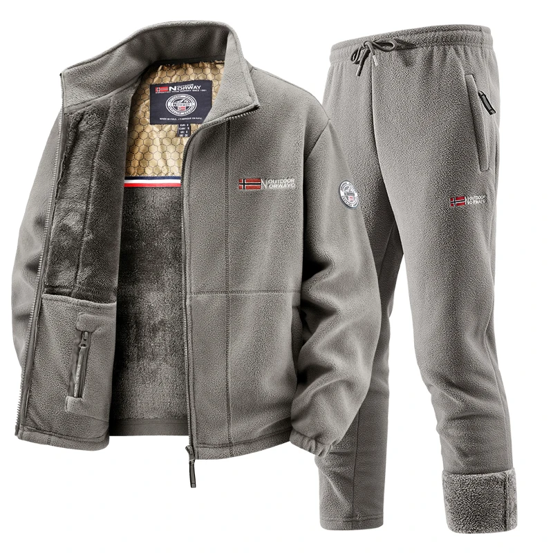 Mens Winter Fleece Tracksuit S - Running Gear For Men ulasan dan harga