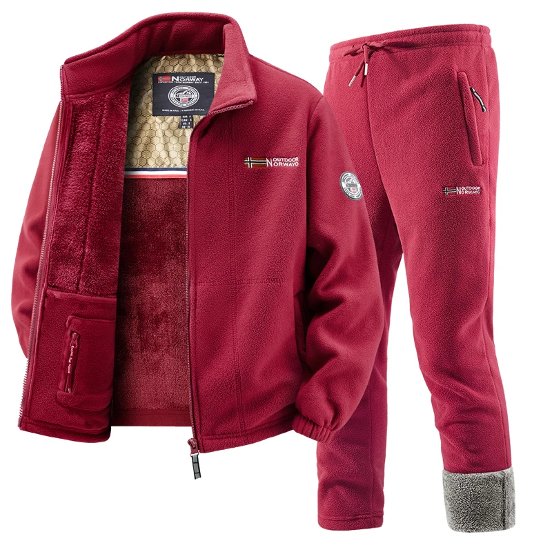 Mens Winter Fleece Tracksuit S - Running Gear For Men ulasan dan harga