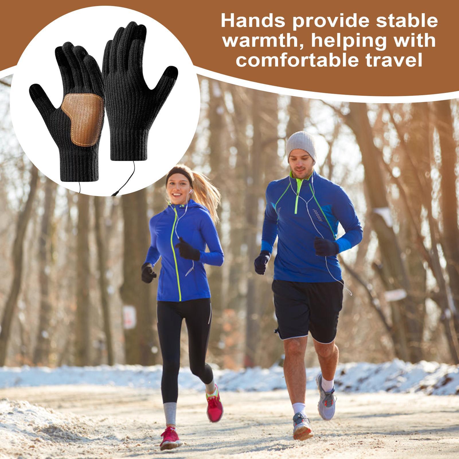USB Heated Gloves with Touchsc - Running Gear Cold Weather Men ulasan dan harga