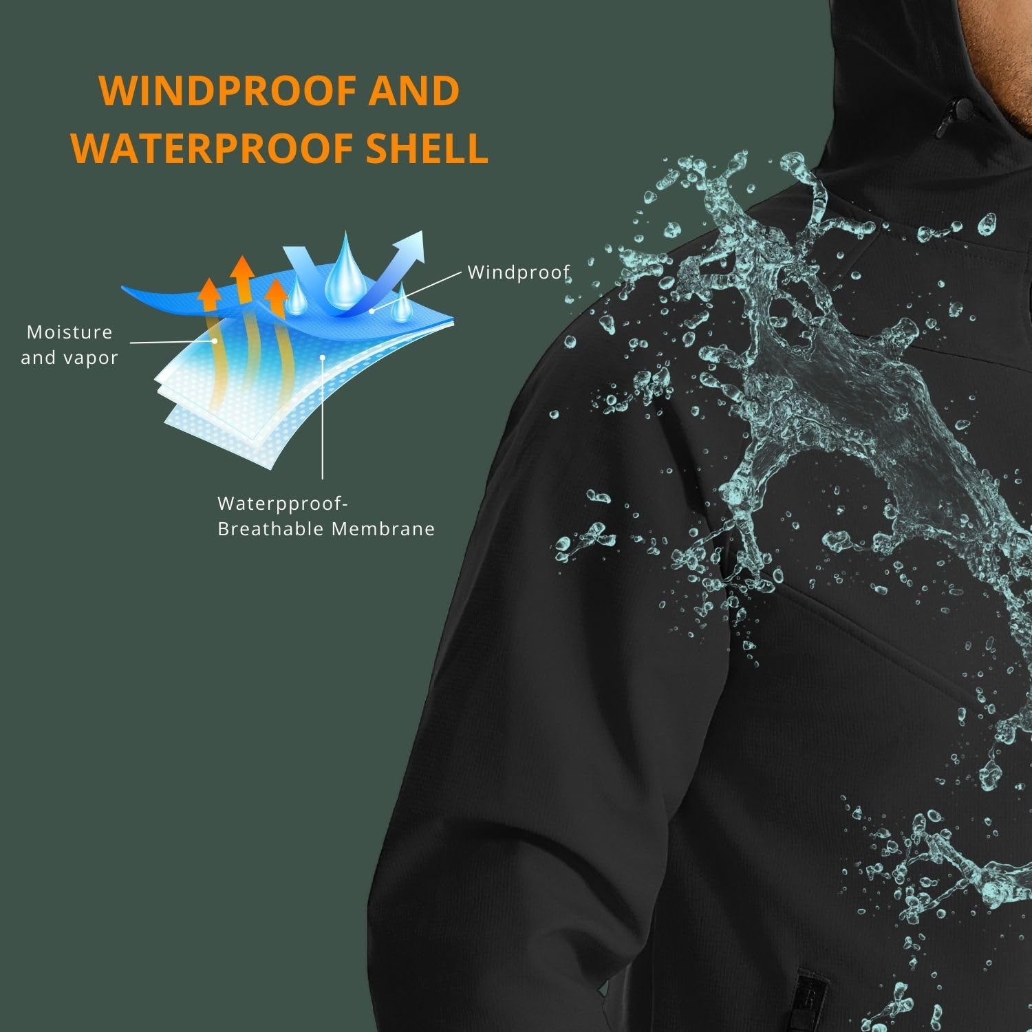 Wulibike winter cycling jacket - Running Gear Cold Weather Men ulasan dan harga
