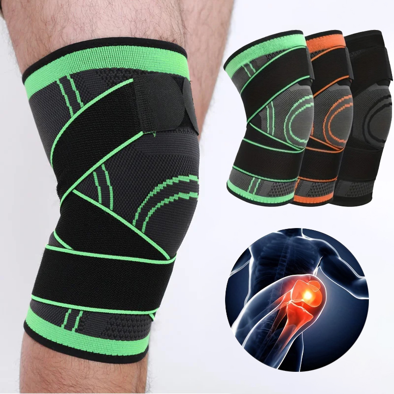 1pcs Sports Kneepad Men Pressu - Running Gear Knee ulasan dan harga