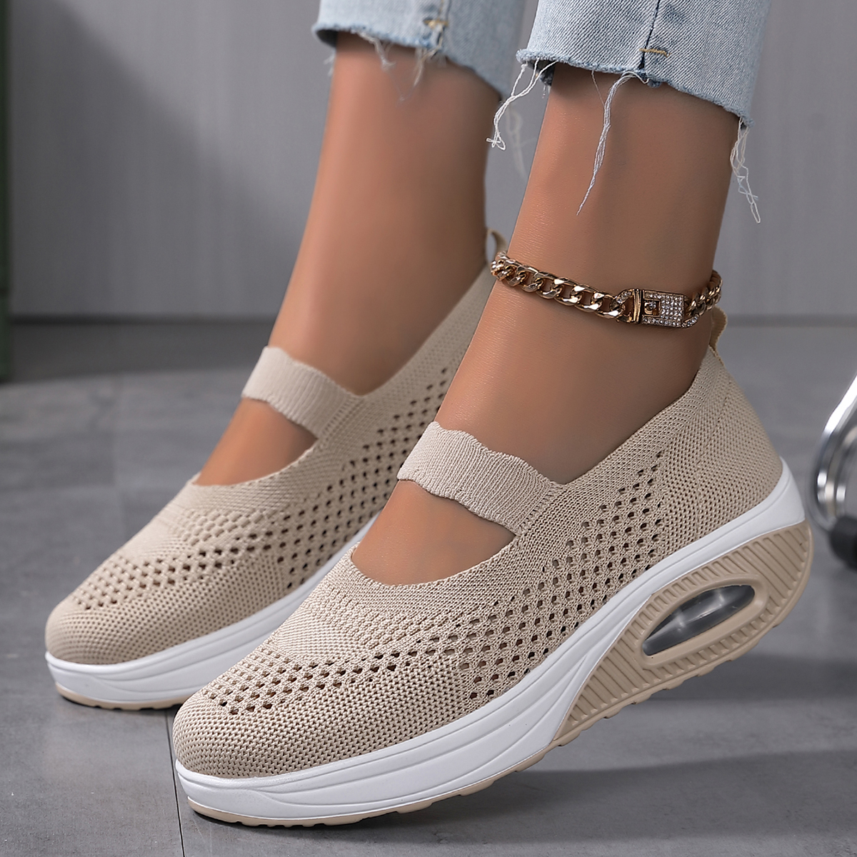 Fashion Woman Vulcanize Platfo - Running Gear Women ulasan dan harga