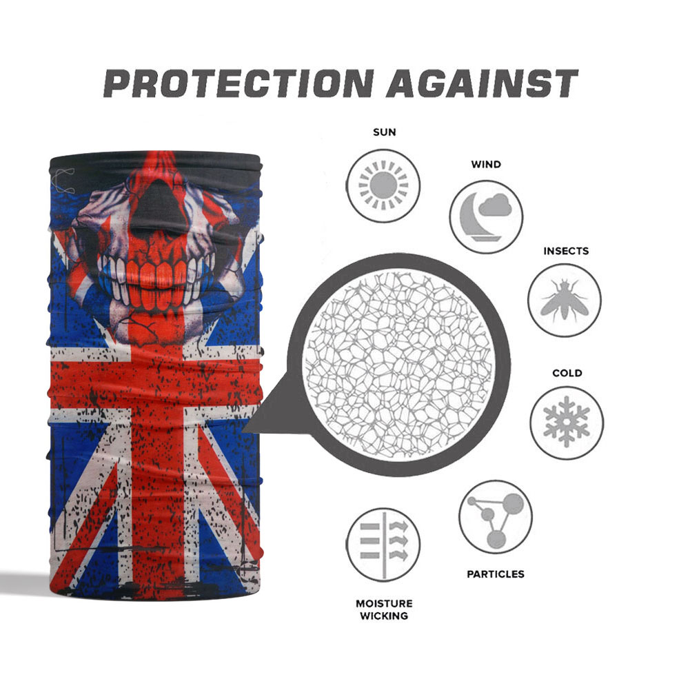 European Countries Face & Neck - Running Gear Outdoor ulasan dan harga