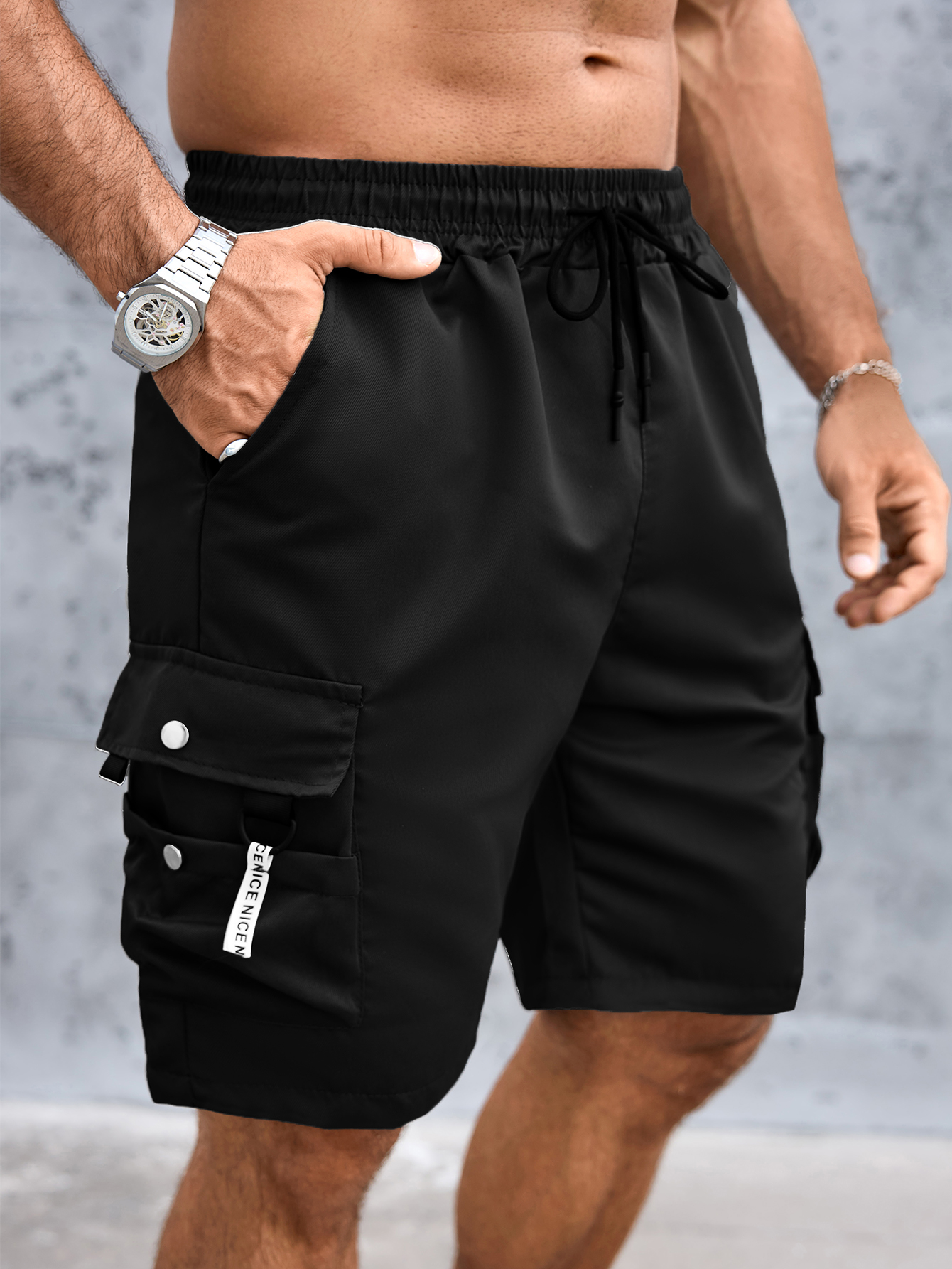 2026 New cargo shorts Fashion  - Running Gear For Men ulasan dan harga