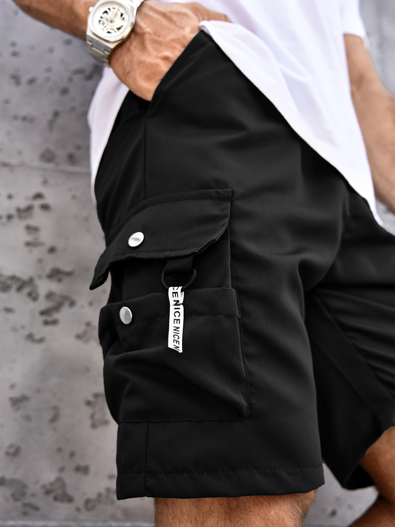 2026 New cargo shorts Fashion  - Running Gear For Men ulasan dan harga